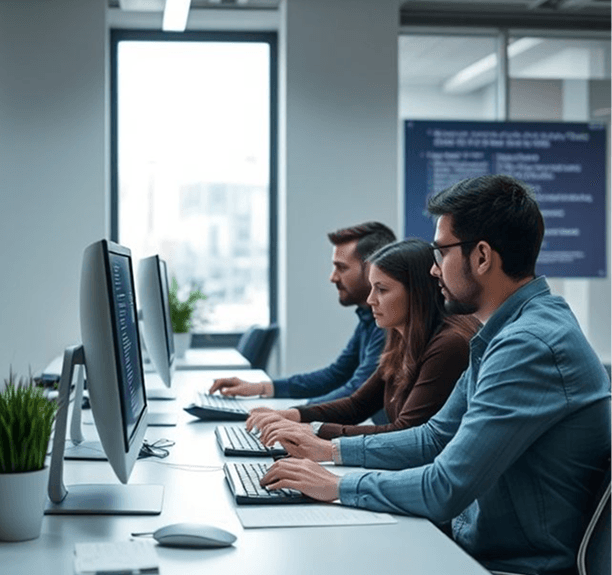 Authorized team configuring governed controls