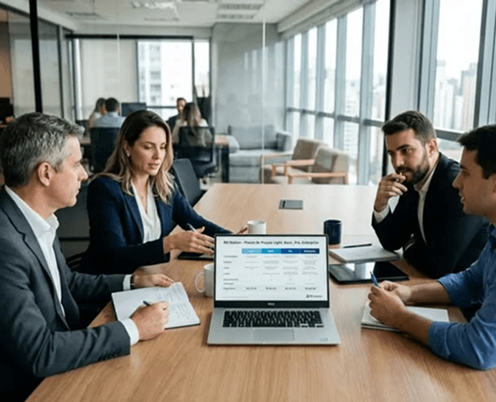 Finance roles collaborating