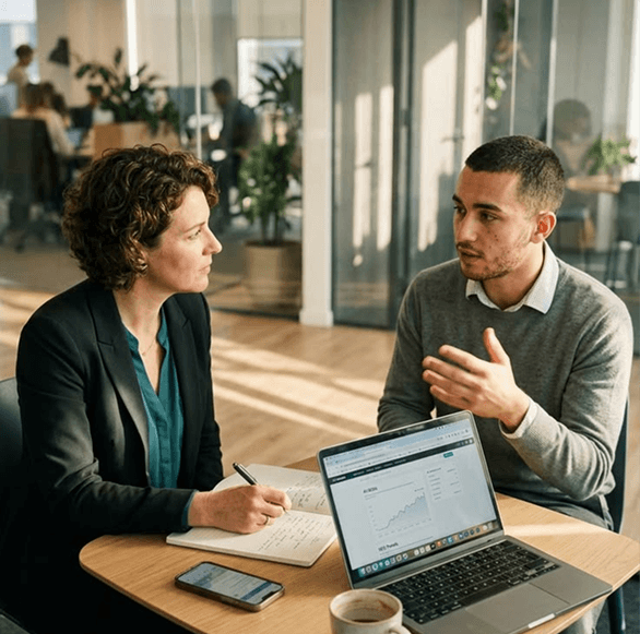 Confidential review session